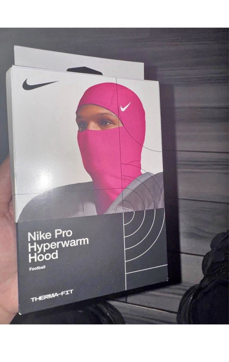 Nike Pro Therma-Fit Hyperwarm Hood Ski Mask Unisex- Pink | eBay