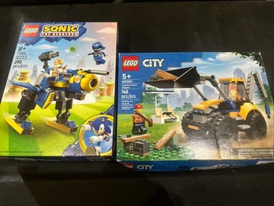 LEGO Sonic: Cyclone Vs. Metal Sonic + LEGO CITY TRACTOR 148pcs