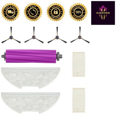 Comprehensive E20 Plus Robot Vacuum Replacement Kit: 9 Essential Parts Included