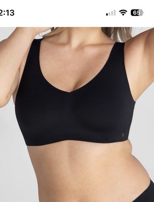 Honey Love Soft Form Bra Black 2 Xl