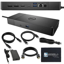 Dell WD19 Docking Station Bundle - Dell Dock with 130W Power Adaper + USB-C C...