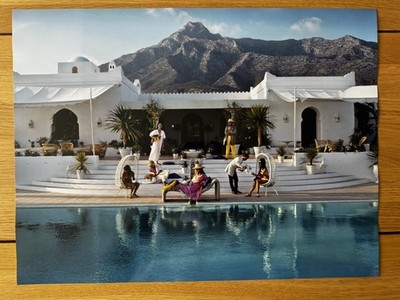 Slim Aarons El Venero (Fotodruck) ungerahmt atemberaubend