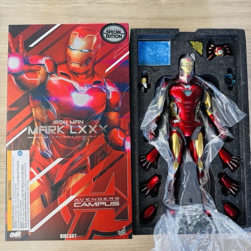 IRON MAN Marvel Disney Hot Toys Mark LXXX 1/6 DieCast Figure Avengers Campus D23