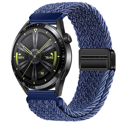 Correa de reloj de pulsera magnética de nailon trenzado de 18 mm 20 mm 22 mm correa de liberación rápida - Imagen 82 de 169