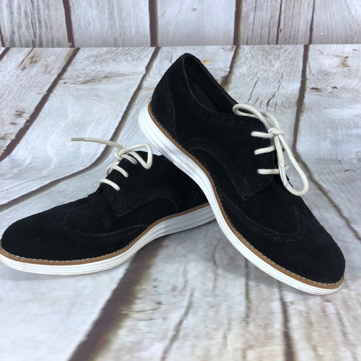 Cole Haan LunarGrand Wingtip Oxford Shoes Womens Size 5  display picture 3