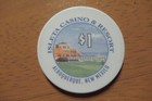 Isleta Casino & Resort $1 Gaming Poker Chip ~ Albuquerque, New Mexico — photo 2