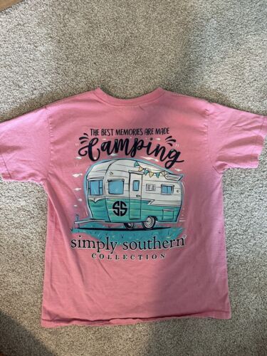 Simply Southern Youth Small "The Best Memories Are Made Camping"