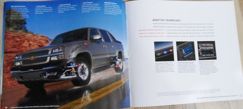 NEUWERTIG CHEVROLET 2006 CHEVY AVALANCHE Z71 LT ORIGINAL VERKAUFSPROSPEKT NEU - Bild 5 von 9