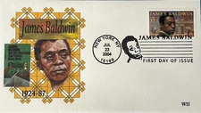 WII Colorprint 3871 James Baldwin Black Heritage Author 