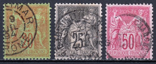 France 1876/1890 - Très belle collection de type Sage COTE 520€ - TB 1er choix - Picture 9 of 10