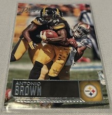 2016 Panini Prestige Football Antonio Brown Pittsburgh Steelers base card #155