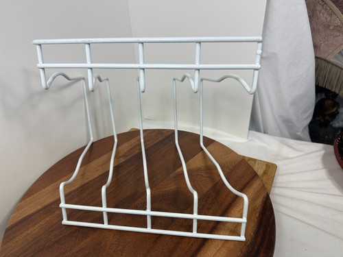 Weiß beschichtet 4 Fächer Schale/Plattenalbum/Buch/Legal Aktenregal Organizer - Bild 5 von 7