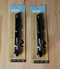 K&Company SMASH STICK Lot of 2 Blue Ink & Glue Marker Pens Markers