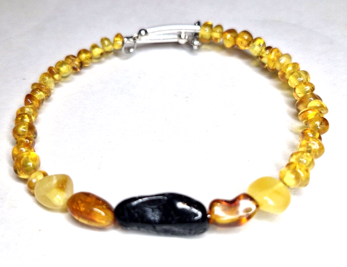 PULSERA ÁMBAR BÁLTICO REAL - Imagen 6 de 10