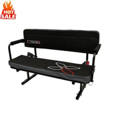 Black Universal Mount UTV Jump Seat, UTV Accessory, Increase Seating Capacity US