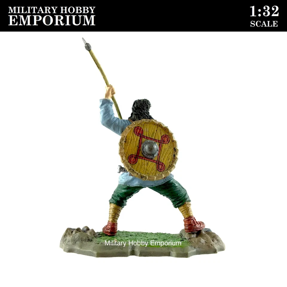 1:32 Unimax Toys Forces of Valor Historical Legends Viking Axe Soldier Figure - Image 2 of 3