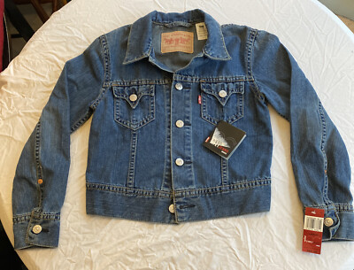 「LEVI'S® VINTAGE DENIM JACKETS TYPE1~3 Levis Womans Type 1 Jean Jacket Large NWT 2003 Misses | eBay