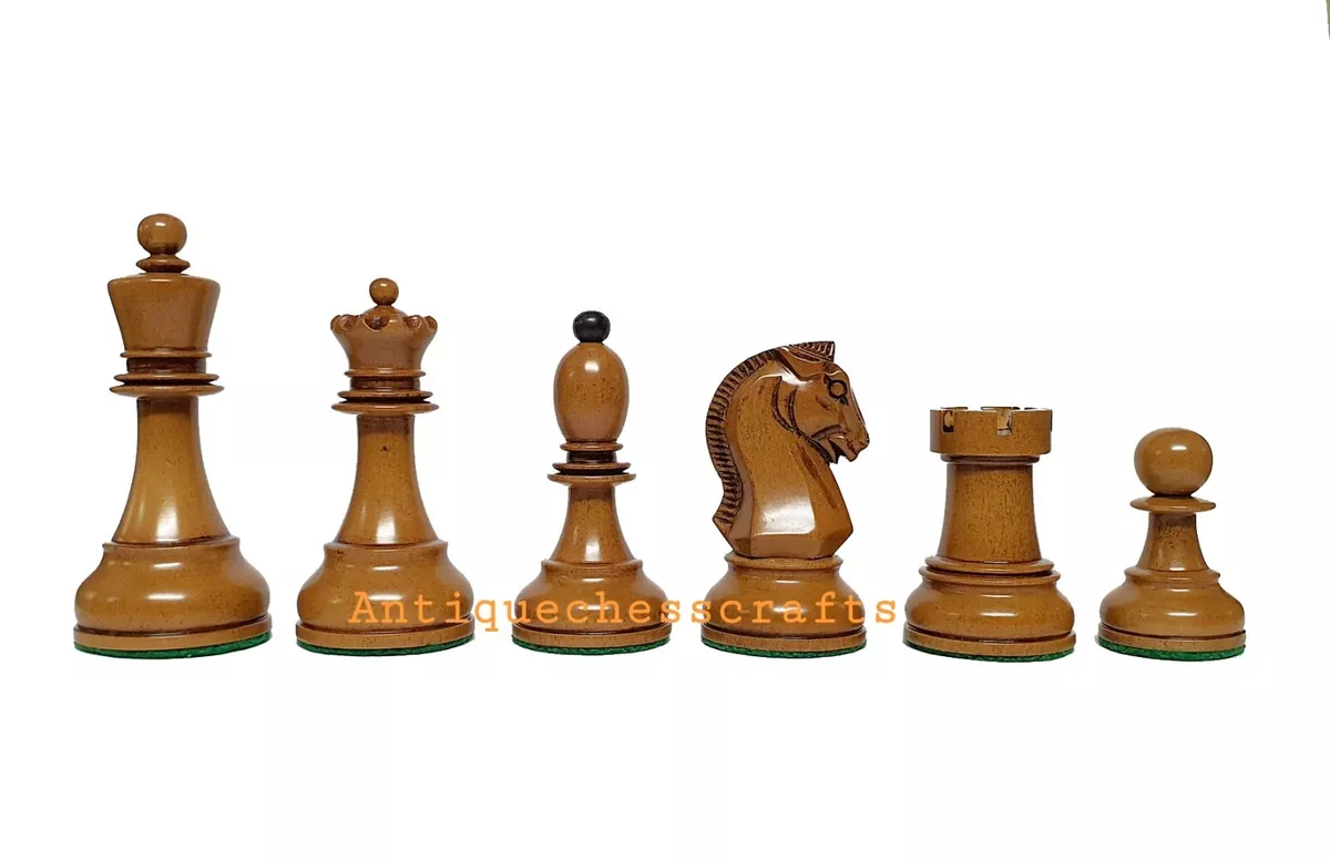 1950s' Fischer Dubrovnik Chess Set- Chess Pieces Only - Ebony