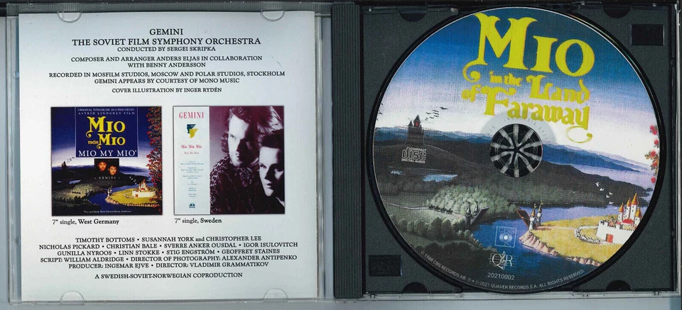 Original Motion Picture Soundtrack - Mio in the Land of Faraway (Limited CD) - Bild 4 von 4