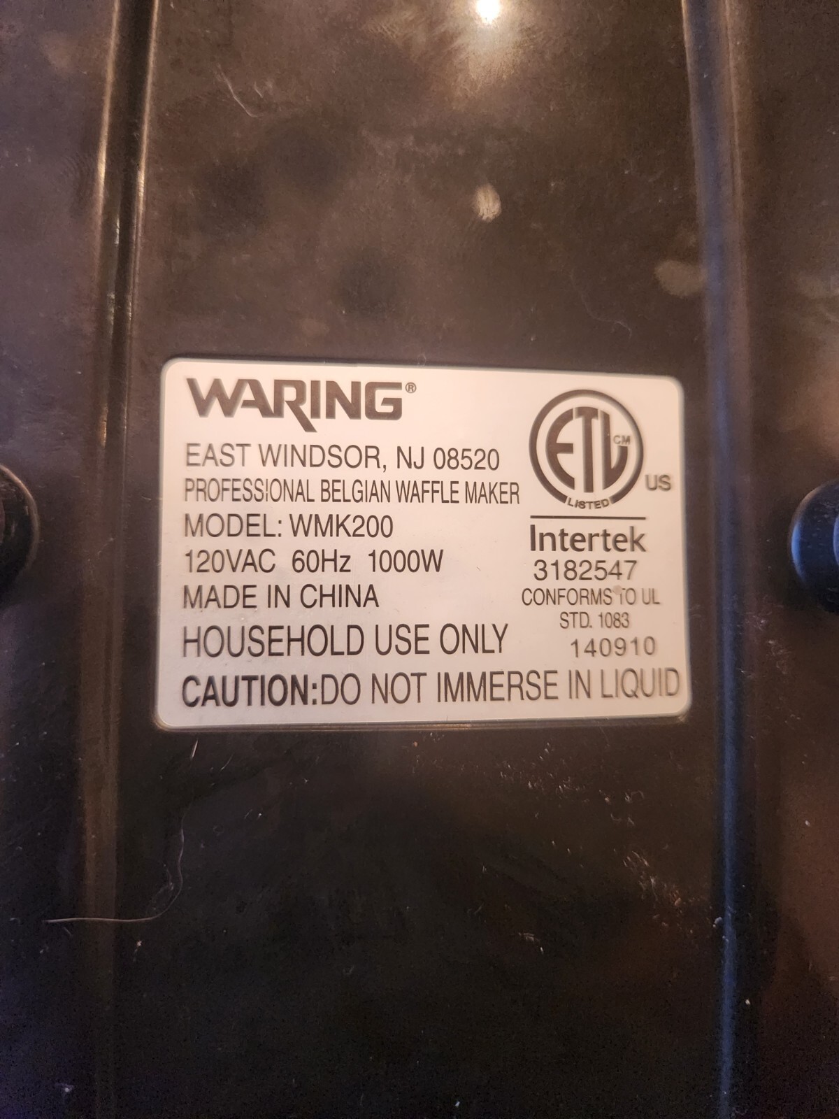 Waring Pro Professional Belgian Waffle Maker Tested WWM200SA Restaurant