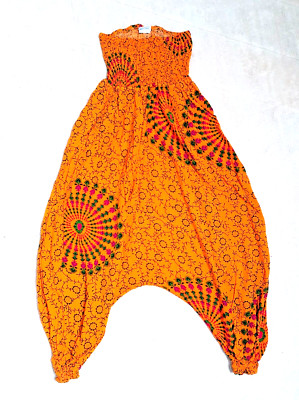 2-in-1 Jumpsuit  oder Haremshose orange Gr. S Zehrla
