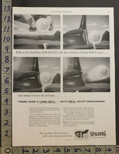 1955 SPORT GOLF BALL SPALDING CLUB AIR-FLITE OUTDOOR COURSE CLUBHOUSE AD 29311
