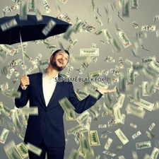 Money Party Blaster Cash Confetti Cannons Graduation Wedding Promotion (8 Pack)