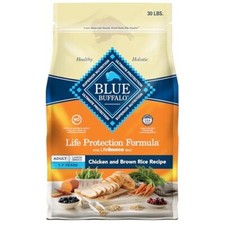 Blue Buffalo Life Protection Large Breed Dog Food 30 lb Chicken Brown Rice