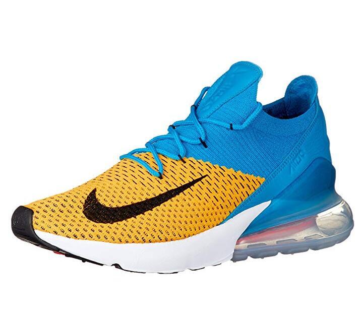 NIKE Men's Air Max 270 Flyknit Shoes AO1023 800 NEW NIKE Men's Air Max 270 Flyknit Shoes AO1023 800 NEW