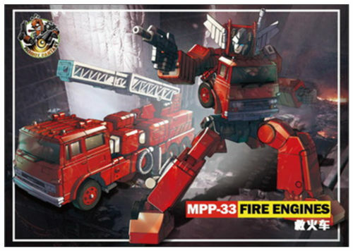 Robot fantasyc MPP33 Fire Engines overDiessisioned G1 Transformers Inferno azione cifra Robot fantasyc MPP33 Fire Engines overDiessisioned G1 Transformers Inferno azione cifra