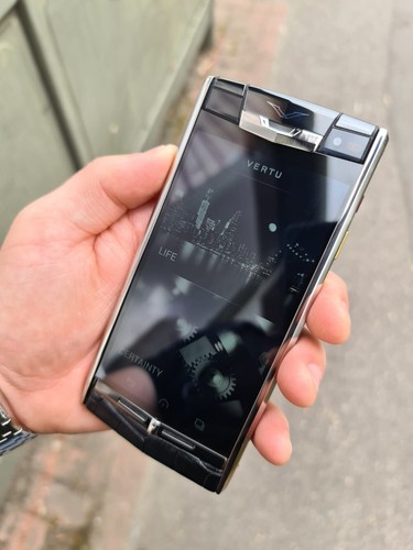 Vertu Signature Touch 24k GOLD EDITION, Alligatorleder, UNIKAT, Full Pack - Bild 18 von 24