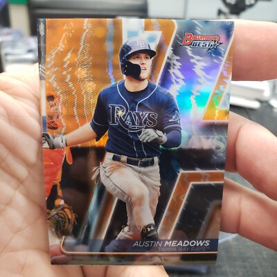2020 Bowmans Best Orange Reactive Austin Meadows # 64 #ed 23/25