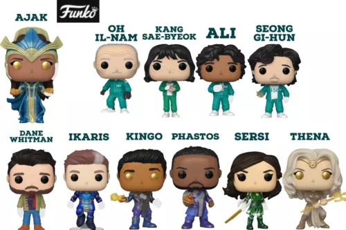 Funko POP Marvel Los Eternos y Calamares Juego Personajes Todo Tipo Envío Gratis Reino Unido