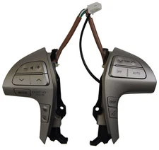 2007-2011 Toyota Camry XLE & Hybrid Steering Wheel Switches Silver 8425006040