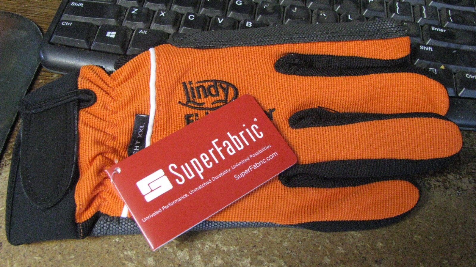 Lindy Fish Handling Glove Right Hand XXL Orange AC941 for sale online