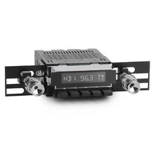 1963-66 Dodge Polara Redondo RS Radio RetroSound Bluetooth AM FM Black