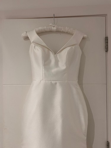 Ronald Joyce Bardot Fischschwanz Brautkleid - Bild 7 von 13