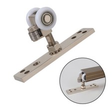 Syst??me de poulie de porte coulissante avec capacit?? de support de 40 kg pour