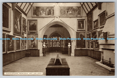R742041 Stratford on Avon Shakespeare Memorial Art Gallery Memorial Window to Ol