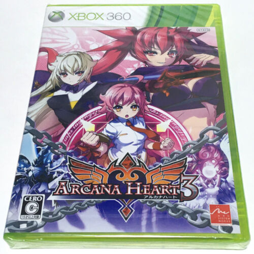 Arcana Heart 3 Xbox360 2D Fighting Heart3 Hearts C - Photo 1 sur 3