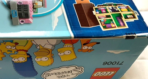 NUOVO LEGO I Simpson: La Casa dei Simpson (71006) Contenuto Sigillato, Scatola Danneggiata - Foto 9 di 11
