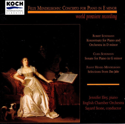 Felix Mendelssohn CONCERTO FOR PIANO J. Eley English Chamber Orchestra(C3106)