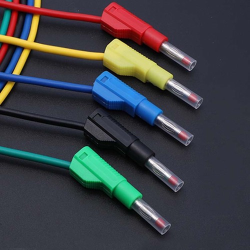 14AWG 0.3/0.5/1M Test Lead cables 4mm Stackable Banana Plug Retractable Shrouds - 第 3/18 張圖片