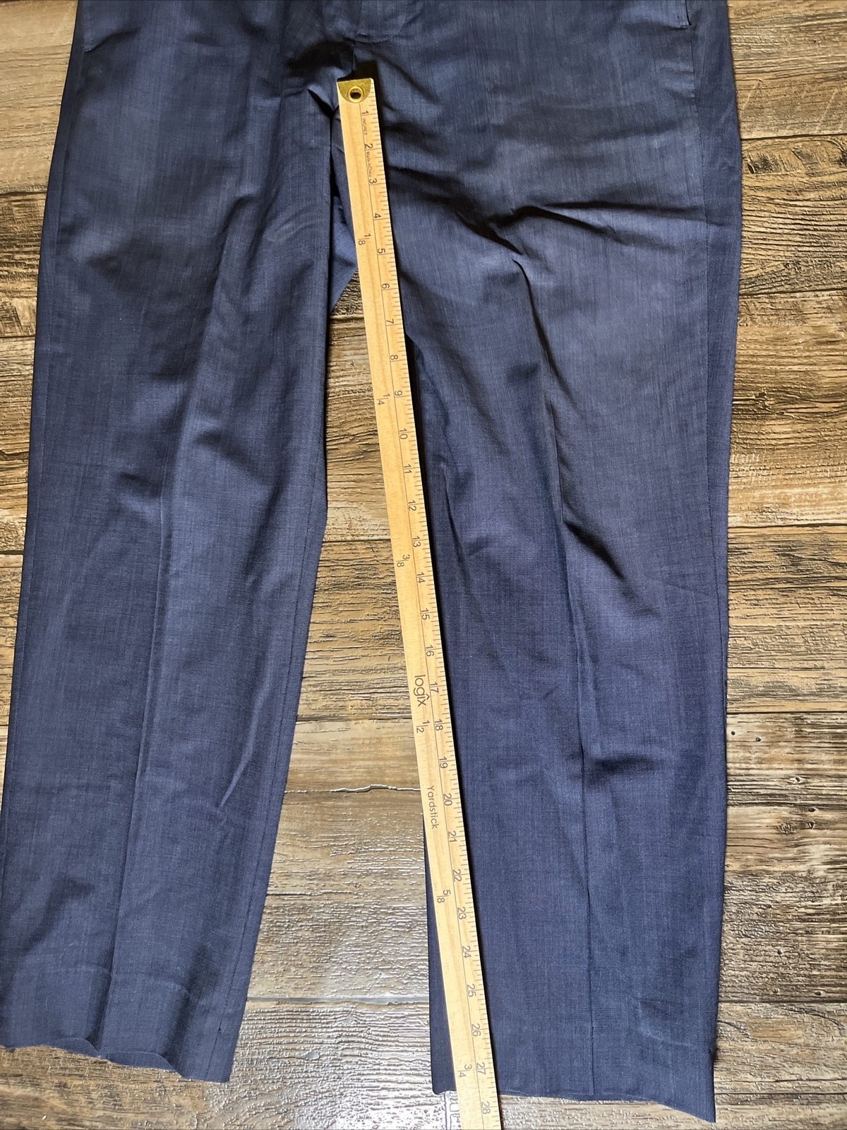 Brooks Brothers Dress Pants Mens 34x32 Regent Fit Wool Charcoal Blue I