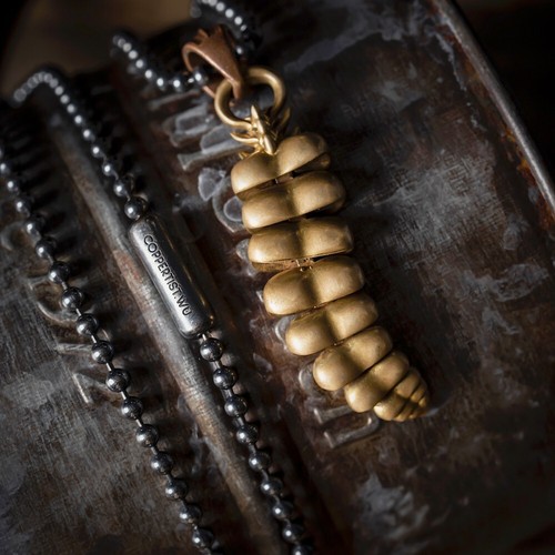 Klapperschlangenschwanz Anhänger für Halskette Fidget Schmuck Geschenk für Schlangenliebhaber - Bild 9 von 14