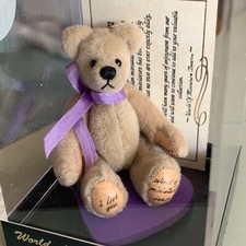 NEW-World Of Miniature Bears  Fawn 310 by Theresa Wu Coa Boxed 2.25  