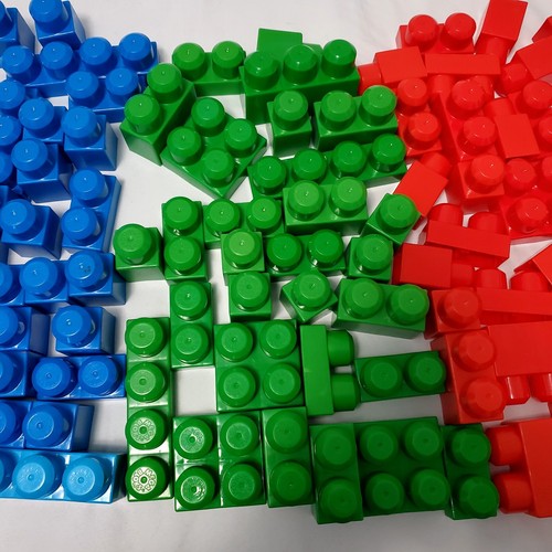 Mega Bloks Erstbaumeister gemischtes Lot 114 Stück Baustein Bausteine  - Bild 4 von 5