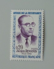 Année 1961 france YT 1288 neuf luxe ** Héros de la résistance