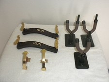 MUSICAL INSTRUMENT STANDS- 2 KUN, 3 STRING SWING,  2 BRASS PIECES