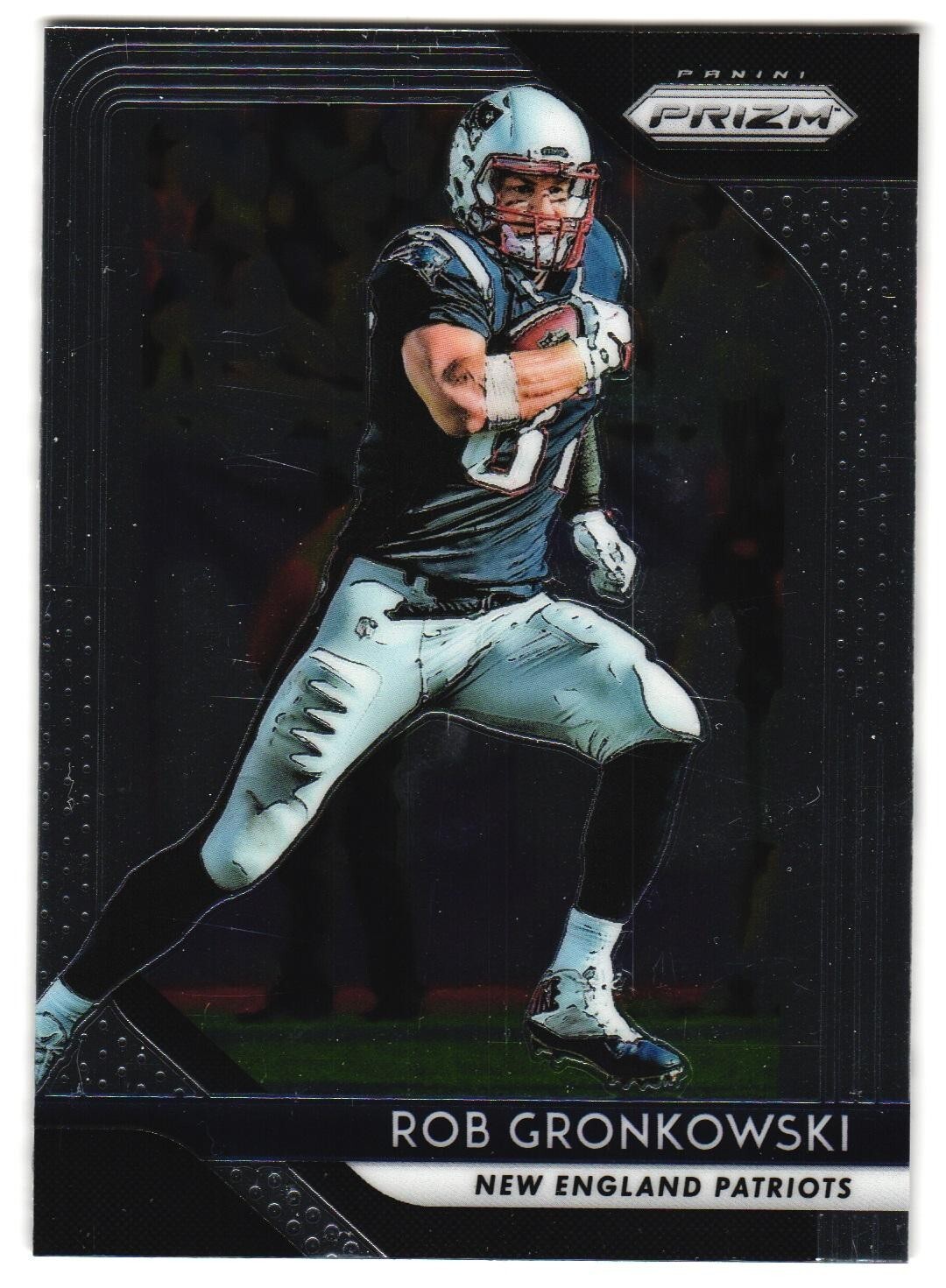 Rob Gronkowski 2018 Panini NFL Prizm Silver Card # 70 NE Patroits